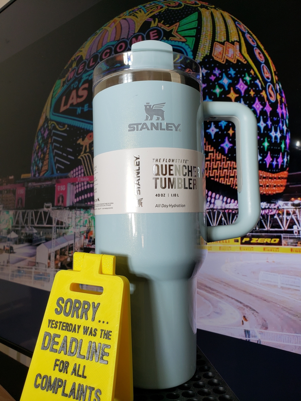 Stanley Light Blue Quencher Tumbler - 40 oz